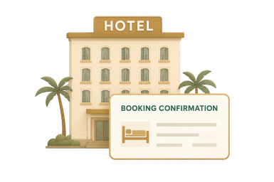 Hotel booking details