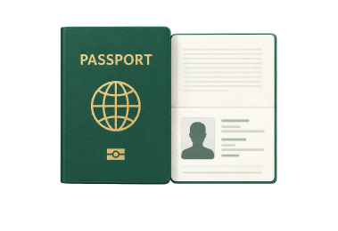 Passport bio page